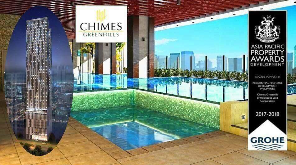 CHIMES Greenhills Most Affordable yet Luxurious 2 BR Condo in