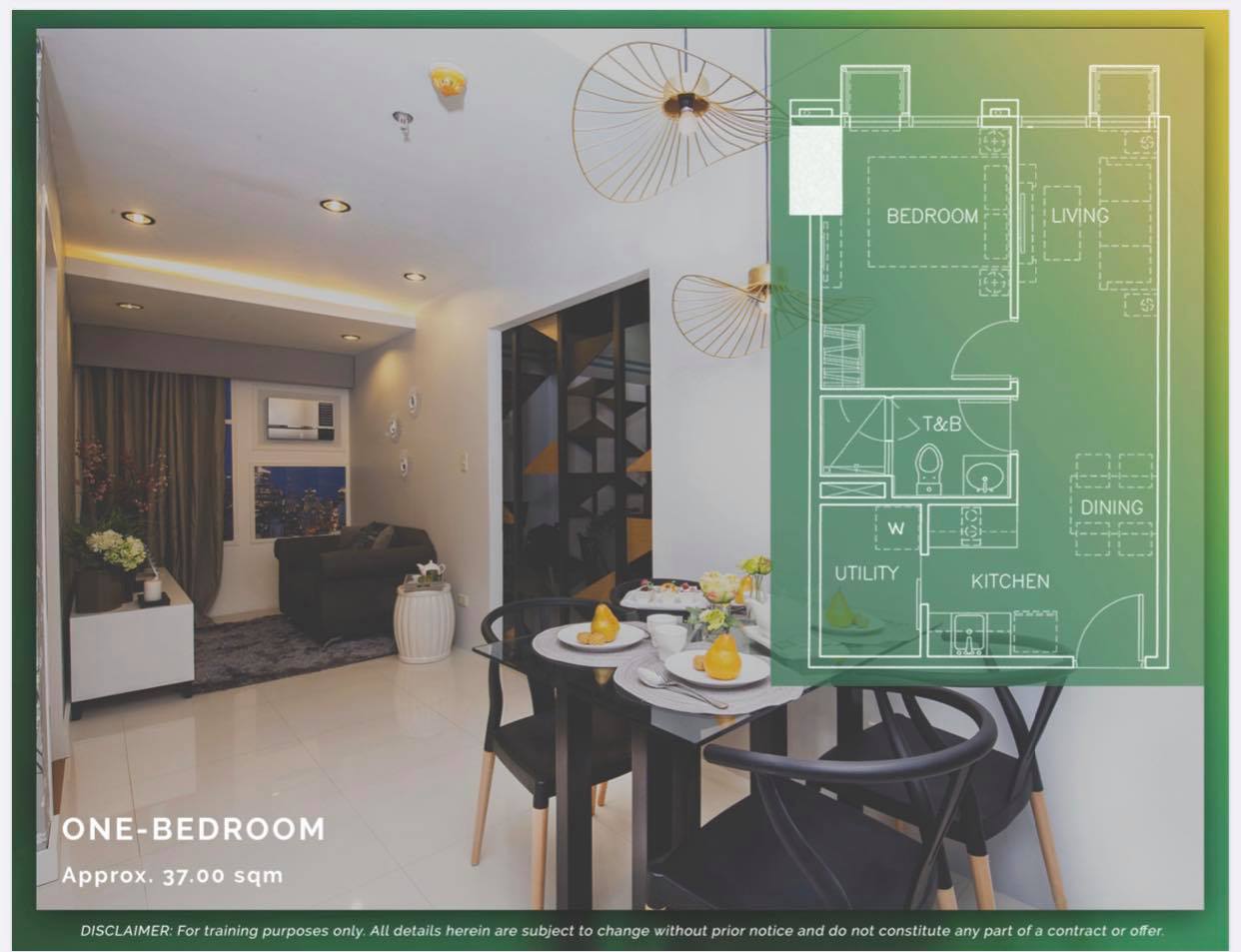 Studio Unit For Sale in Chimes Greenhills anahaw.ph