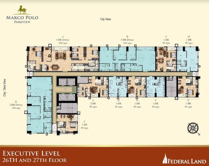 1-BR condo unit at Marco Polo Residences | anahaw.ph