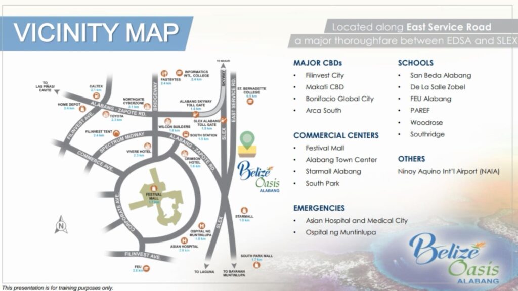 HIGH END CONDOMINIUM 2BR Unit in Alabang Near Festival Mall, Filinvest